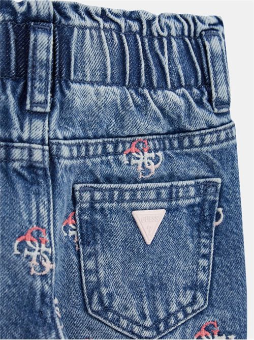 jeans bambina blu GUESS | K5RA04D45E0/MMDI